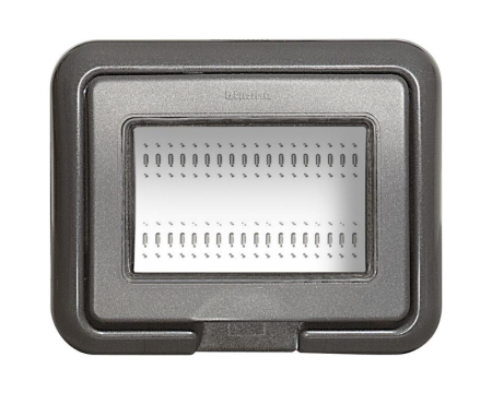 Prize si intrerupatoare - Rama Ornament 3M Living Light Bticino IP55 antracit 24603L