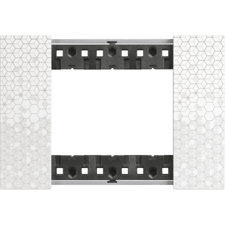 Bticino Living Now - Rama ornament 3M Living Now pixel KA4803MW