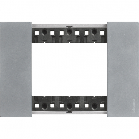 Bticino Living Now - Rama ornament 3M metal Living Now moon KA4803NW
