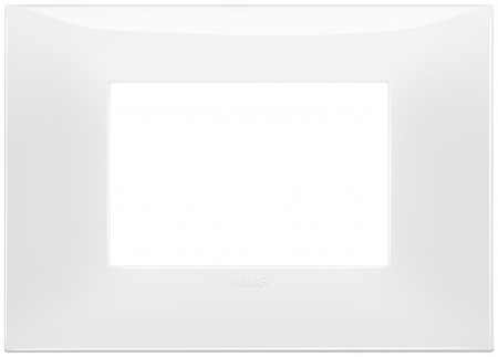Prize si intrerupatoare - Rama Ornament 3M Vimar Neve alb 09673.01