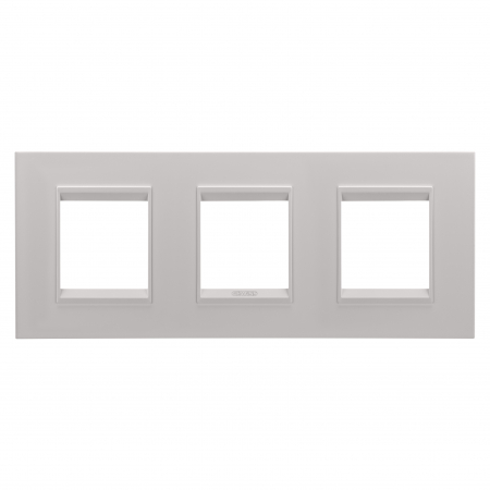 Rame ornament Chorus - Rama Ornament 3P metal LUX Gewiss Chorus bej satinat GW16226XL