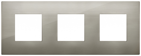 Rame ornament Arke - Rama Ornament 3P metal Vimar Arke inox periat 19644.08