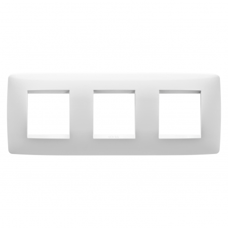 Rame ornament Chorus - Rama Ornament 3P ONE Gewiss Chorus alb GW16126TB