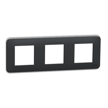 Schneider Noua Unica - Rama Ornament 3P Schneider Unica Pro antracit NU400654