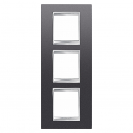 Gewiss Chorus - Rama Ornament 3P verticala LUX Gewiss Chorus ardezie GW16227VA