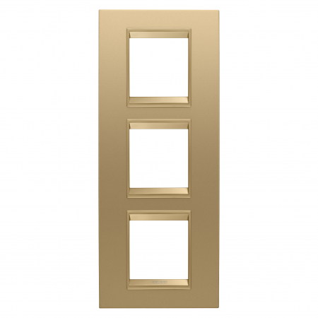 Gewiss Chorus - Rama Ornament 3P verticala metal LUX Gewiss Chorus auriu GW16227XG