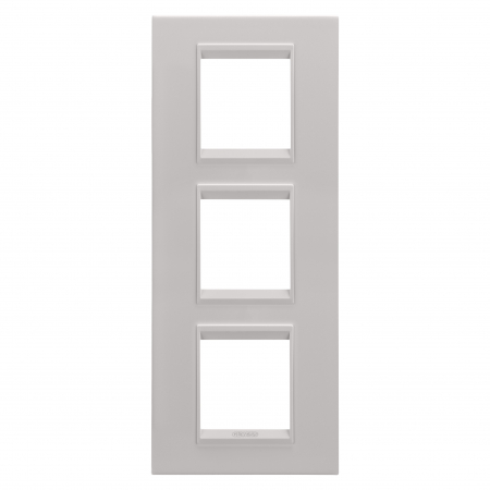 Rame ornament Chorus - Rama Ornament 3P verticala metal LUX Gewiss Chorus bej satinat GW16227XL
