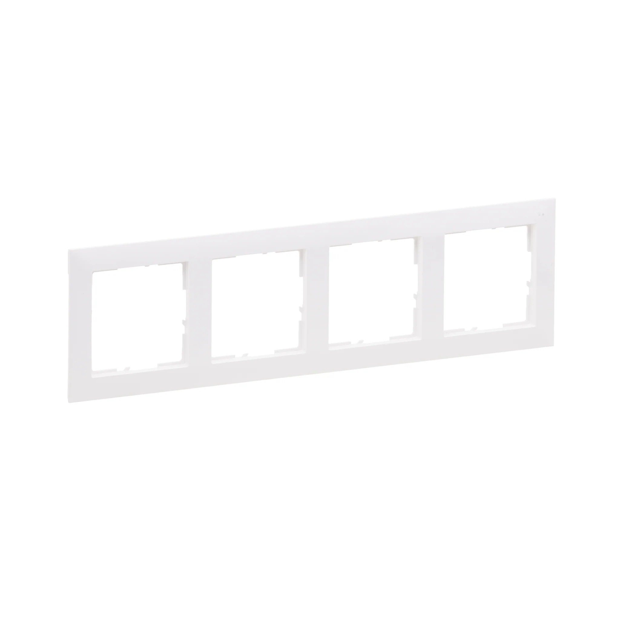 Rame ornament Suno - Rama ornament 4 posturi Legrand Suno alb 721504