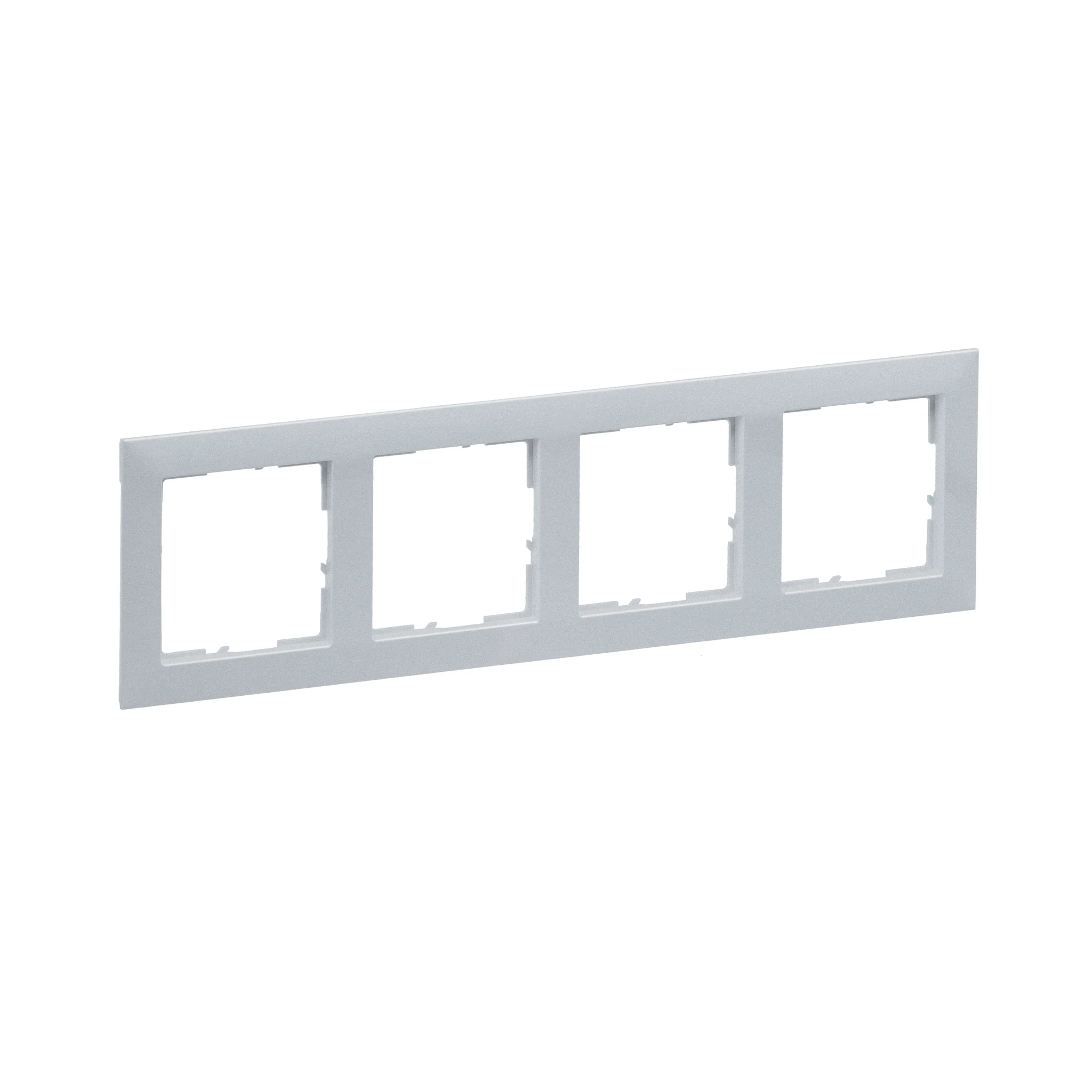Legrand Suno - Rama ornament 4 posturi Legrand Suno aluminiu 721514
