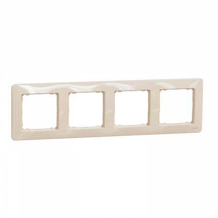 Rame ornament Sedna - Rama Ornament 4 posturi Schneider Sedna bej SDD312804