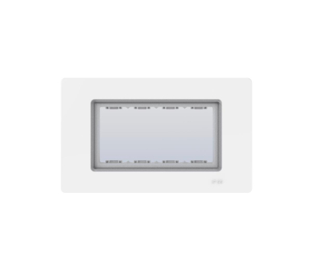 Rame ornament System Pura - Rama Ornament 4M IP55 Gewiss System Pura alb lucios GWC25461
