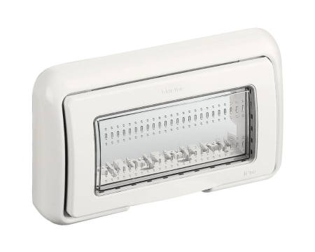 Rame ornament Matix - Rama Ornament 4M Matix Bticino IP55 alb 25604B