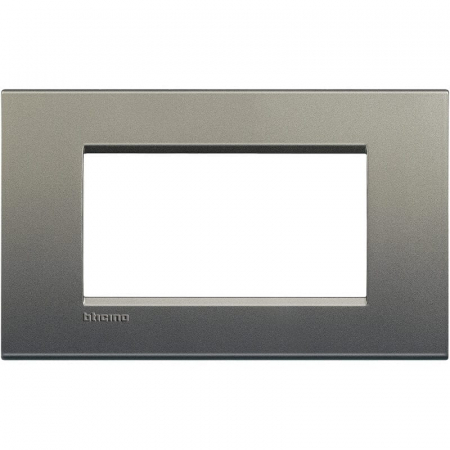 Prize si intrerupatoare - Rama Ornament 4M metal Living Light Bticino Avenue LNA4804AE