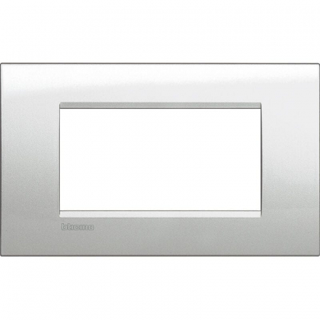 Rame ornament Living Light - Rama Ornament 4M metal Living Light Bticino Moonlight Silver LNA4804GL