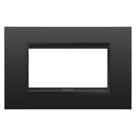 Rame ornament Chorus - Rama Ornament 4M metal LUX Gewiss Chorus negru satinat GW16204XM