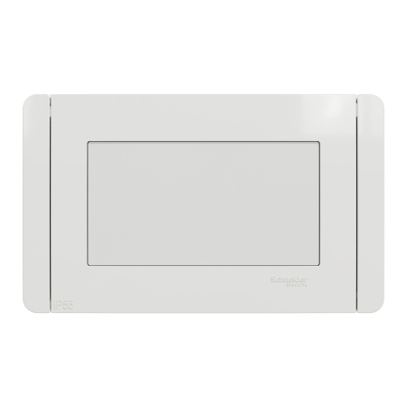 Rama Ornament 4M Schneider Unica Studio IP55 alb NU055418 [2]