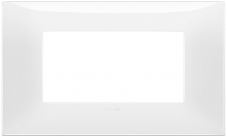 Prize si intrerupatoare - Rama Ornament 4M Vimar Neve alb 09674.01