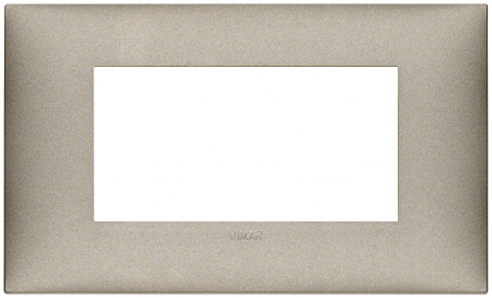 Vimar Neve - Rama Ornament 4M Vimar Neve titaniu mat 09674.23
