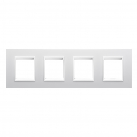 Rame ornament Chorus - Rama Ornament 4P LUX Gewiss Chorus monocrom alb GW16228YB
