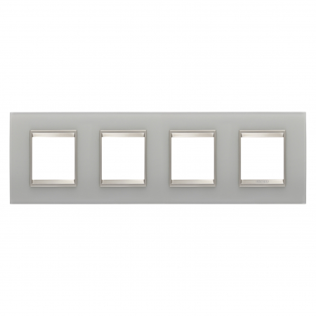Gewiss Chorus - Rama Ornament 4P sticla LUX Gewiss Chorus reflexie naturala GW16228GT