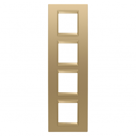 Gewiss Chorus - Rama Ornament 4P verticala metal LUX Gewiss Chorus auriu GW16229XG