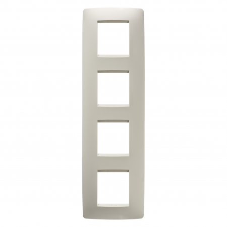 Rame ornament Chorus - Rama Ornament 4P verticala ONE Gewiss Chorus Ivory GW16129TI