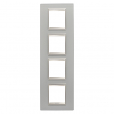 Gewiss Chorus - Rama Ornament 4P verticala sticla LUX Gewiss Chorus reflexie naturala GW16229GT
