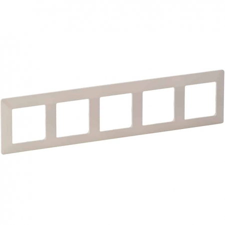 Rame ornament Valena Life - Rama ornament 5 posturi Legrand Valena Life ivoar 754045