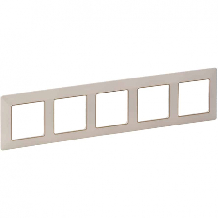 Rame ornament Valena Life - Rama ornament 5 posturi Legrand Valena Life ivoar/auriu 754065