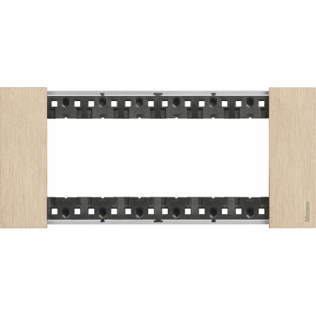 Bticino Living Now - Rama ornament 6M metal Living Now auriu KA4806ZW