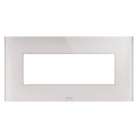 Rame ornament Chorus - Rama Ornament 6M sticla ICE Gewiss Chorus bej natural GW16906CL