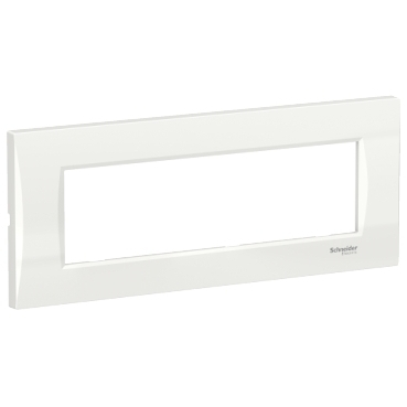 Rame ornament Easy Styl - Rama Ornament 7M curbata Schneider Eazy Styl alb LMR7367001