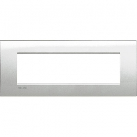 Rame ornament Living Light - Rama Ornament 7M metal Living Light Bticino Moonlight Silver LNA4807GL