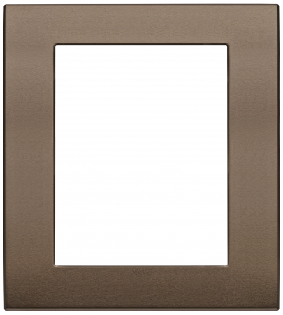 Prize si intrerupatoare - Rama Ornament 8M Vimar Arke aluminiu bronz inchis 19668.17