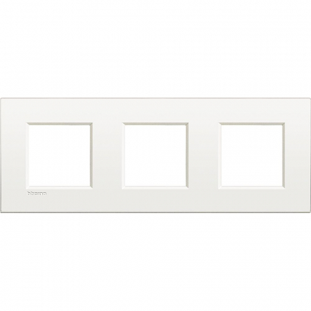 Rame ornament Living Light - Rama Ornament AIR 3P Living Light Bticino alb LNE4802M3BN