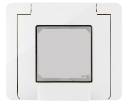 Vimar Neve - Rama Ornament cu gheare 2M Vimar Neve IP55 alb 09911.01