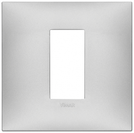 Vimar Neve - Rama Ornament rectangulara 1M Vimar Neve argintiu mat 09661.21