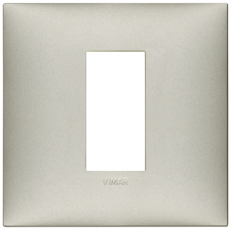 Vimar Neve - Rama Ornament rectangulara 1M Vimar Neve nichel mat 09661.22