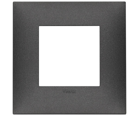 Rame ornament Neve - Rama Ornament rectangulara 2M Vimar Neve carbon matt 09662.14