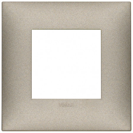 Vimar Neve - Rama Ornament rectangulara 2M Vimar Neve titaniu mat 09662.23
