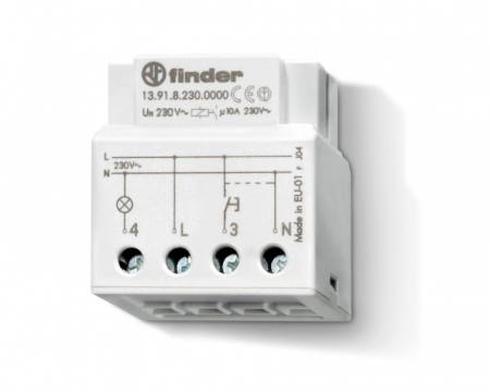 Relee - Releu pas cu pas (teleruptor) 10A 1ND 230V Finder 139182300000