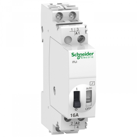 Relee - Releu pas cu pas (teleruptor) 16A 1ND+1NC iTL 230V Schneider A9C30815