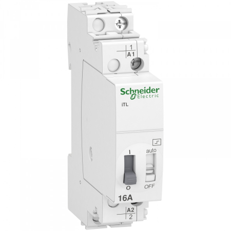 Relee - Releu pas cu pas (teleruptor) 16A 1ND iTL 230V Schneider A9C30811
