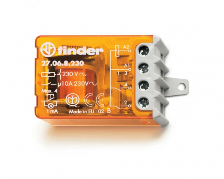 Relee - Releu pas cu pas (teleruptor) 3 secvente 10A 2ND 230V Finder 270682300000