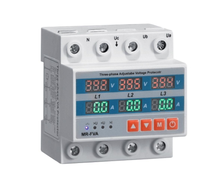 Distributie si comanda electrica - Releu trifazic digital monitorizare tensiune MN4 Elmark 41907