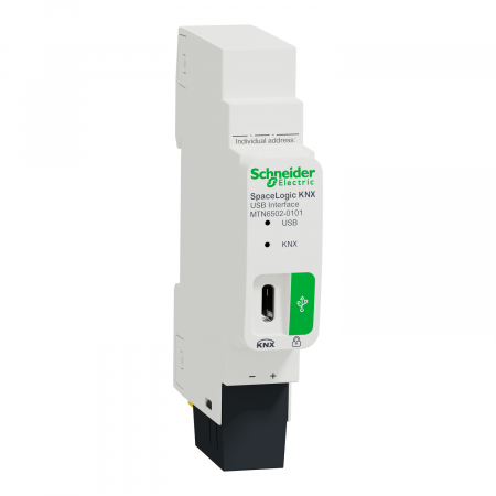 Automatizari - Secure Interfata USB tip C SpaceLogic KNX Schneider MTN6502-0101