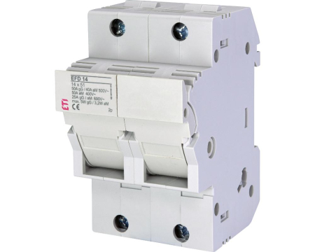 Separatoare de sarcina - Separator cu fuzibil 2P 50A 14X51mm Eti 002560003