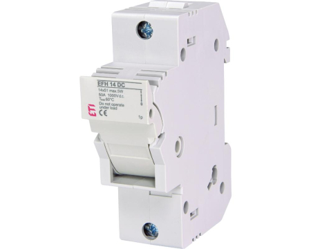 Separatoare de sarcina - Separator cu fuzibil voltaic 1P 50A 14X51mm Eti 002560201
