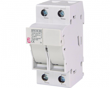 Separatoare de sarcina - Separator cu fuzibil voltaic 2P 25A 10X38mm Eti 002540203