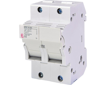 Separatoare de sarcina - Separator cu fuzibil voltaic 2P 50A 14X51mm Eti 002560203